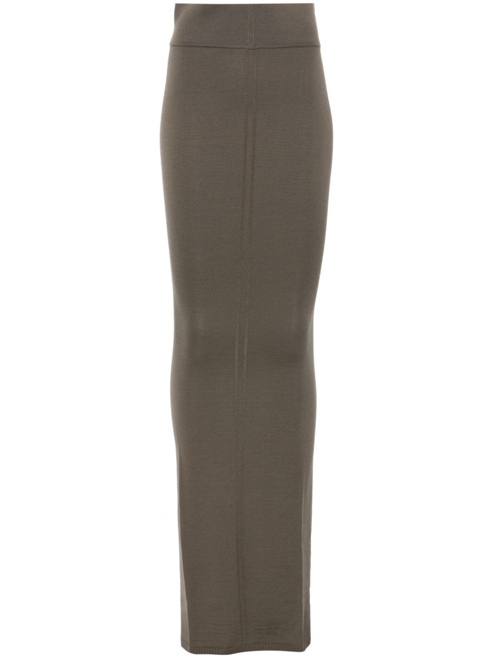 Grey Pillar maxi skirt Rick owens - women - RICK OWENS Grey Pillar maxi skirt Rick owens - women - RICK OWENS